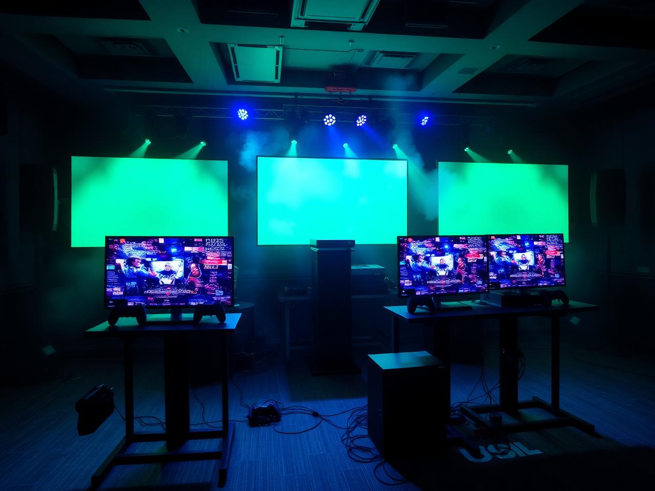 Console gaming stations