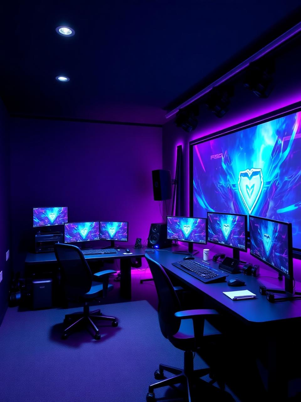 Esports broadcast studio